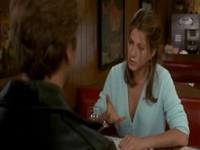 jennifer aniston hot showing a lot of cleavage in various