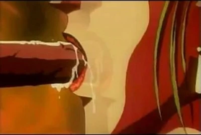 awesome milf with the cock in th mouth - anime hentai movie