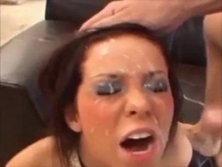 a facial cumshot compilation