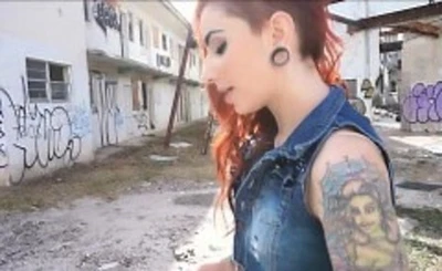 an outdoor anal fuck with sheena