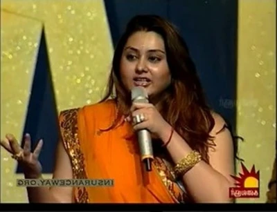 voluptuous namitha in saree
