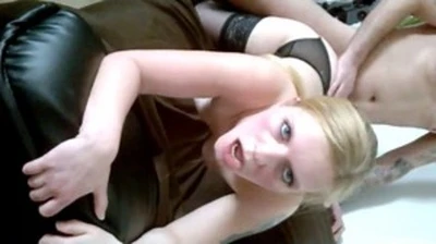 girlfriend is an insatiable nympho who always wants to fuck me and friends. in this, you can see her sucking cock while one of fucks