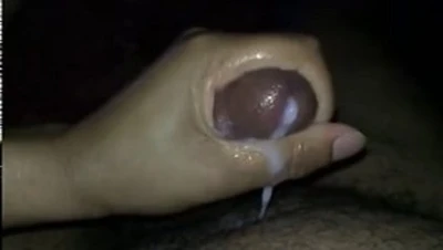 girl handjob cumshot slow mo hd