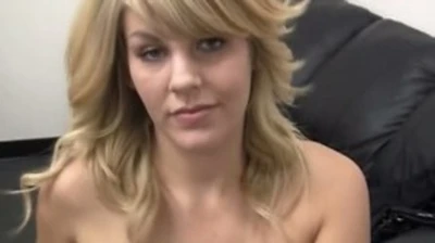 curvy blonde anal casted