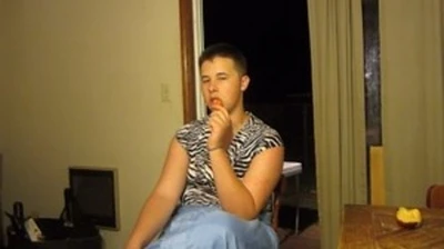 barely legal straight teen takes whole carrot