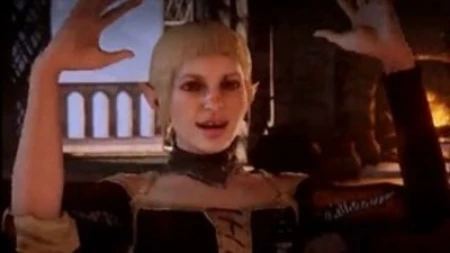 dragon age inquisition lesbian scene