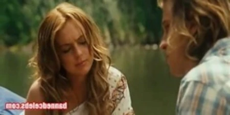 lindsay lohan giving her partner a blowjob while riding on boat
