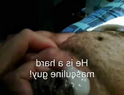 a man is lying in bed, enjoying intense and prolonged sexual pleasure