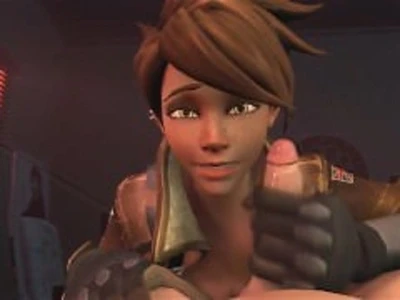 overwatch: lets fuck tracer (hd pov)
