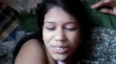 hot indian village teen andha gives blowjob with huge facial