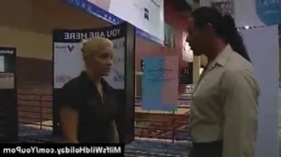 milf young woman heidi picks up a stranger on holiday