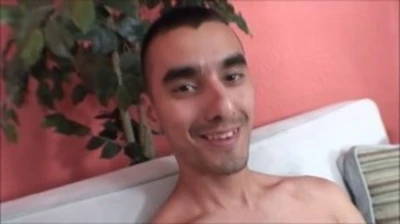 cuban and puerto rican man enjoying a single cum
