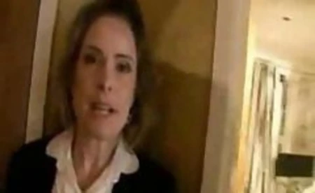 mature hotel manager gets in a threesome with guests