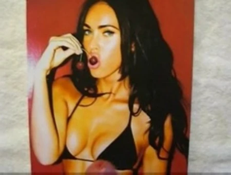 cumshot on megan fox photo sex.