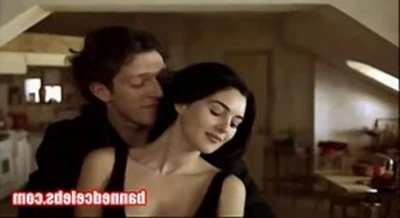 celebrity actress monica bellucci performs a seductive dance with her partner