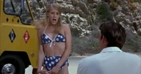 amy adams loses her bikini bottoms.