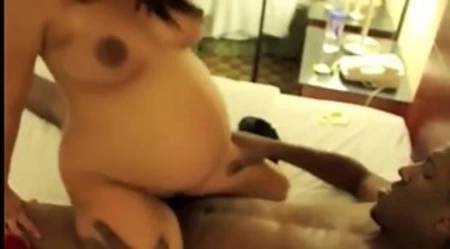 hubby films preggo wife with bbc