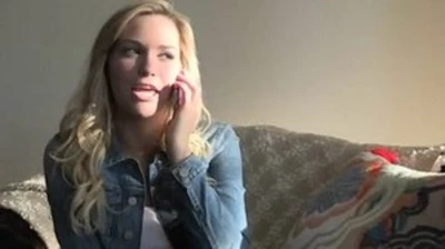 milf calls, daughter gets sexy phone action