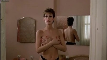 jamie lee curtis's beautiful tits in the movie trading places