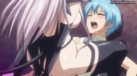 anime vampire young woman with big tits is getting fucked hard on