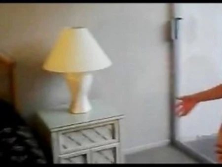 new nudist norma employee showing a room at a inn